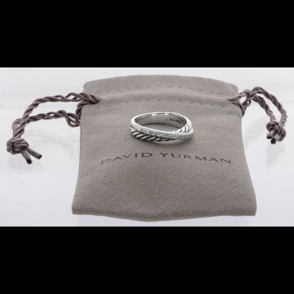 David Yurman Crossover Diamond ring - Picture 3 of 4